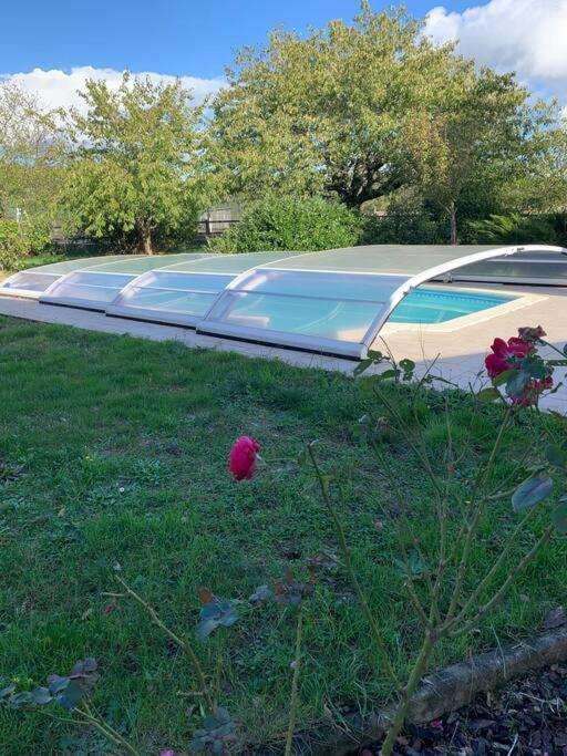 Gite 3 Etoiles Les Gourlines Avec Balneo, Veranda, Piscine Et Garage Avermes Buitenkant foto