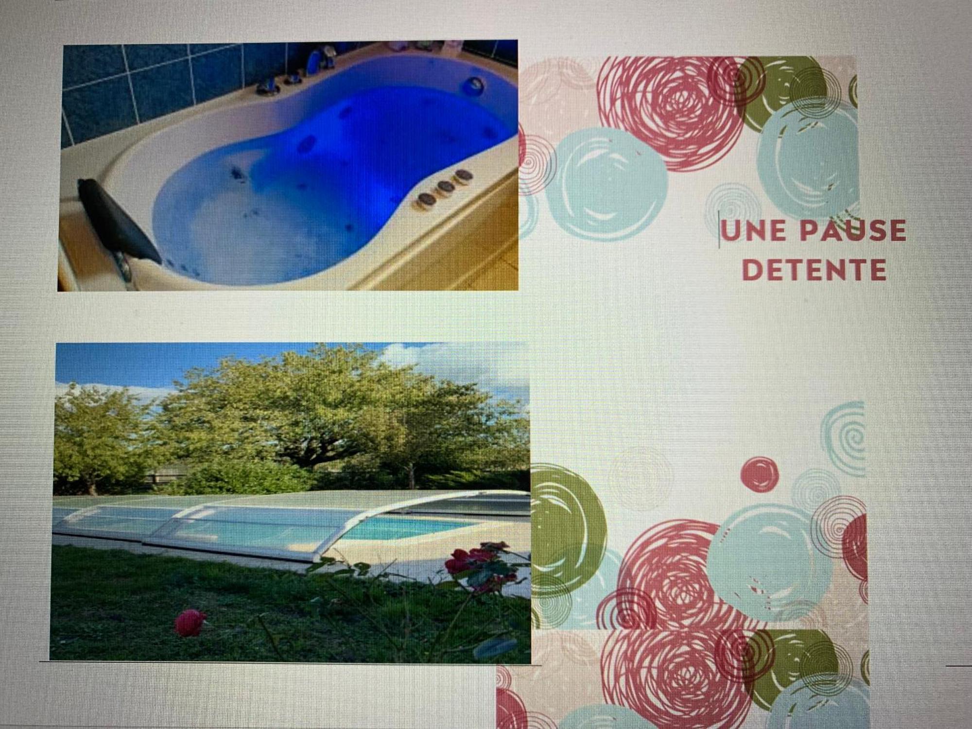 Gite 3 Etoiles Les Gourlines Avec Balneo, Veranda, Piscine Et Garage Avermes Buitenkant foto